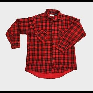‼️SOLD‼️Vintage 1980 Sears Plaid Shirt
